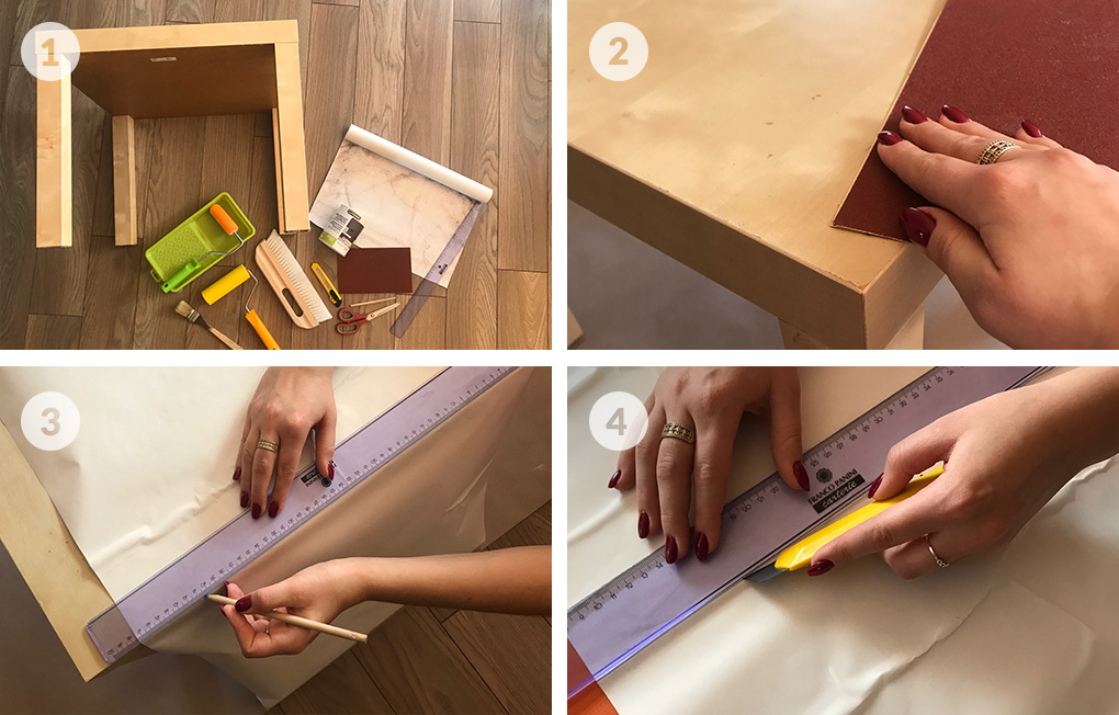 papier peint meubles