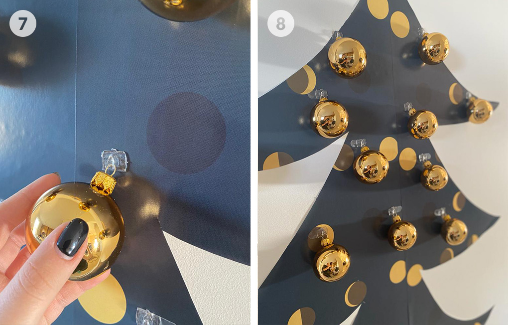 DIY: décorations murales de Noël