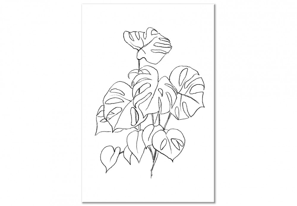 tableau monstera